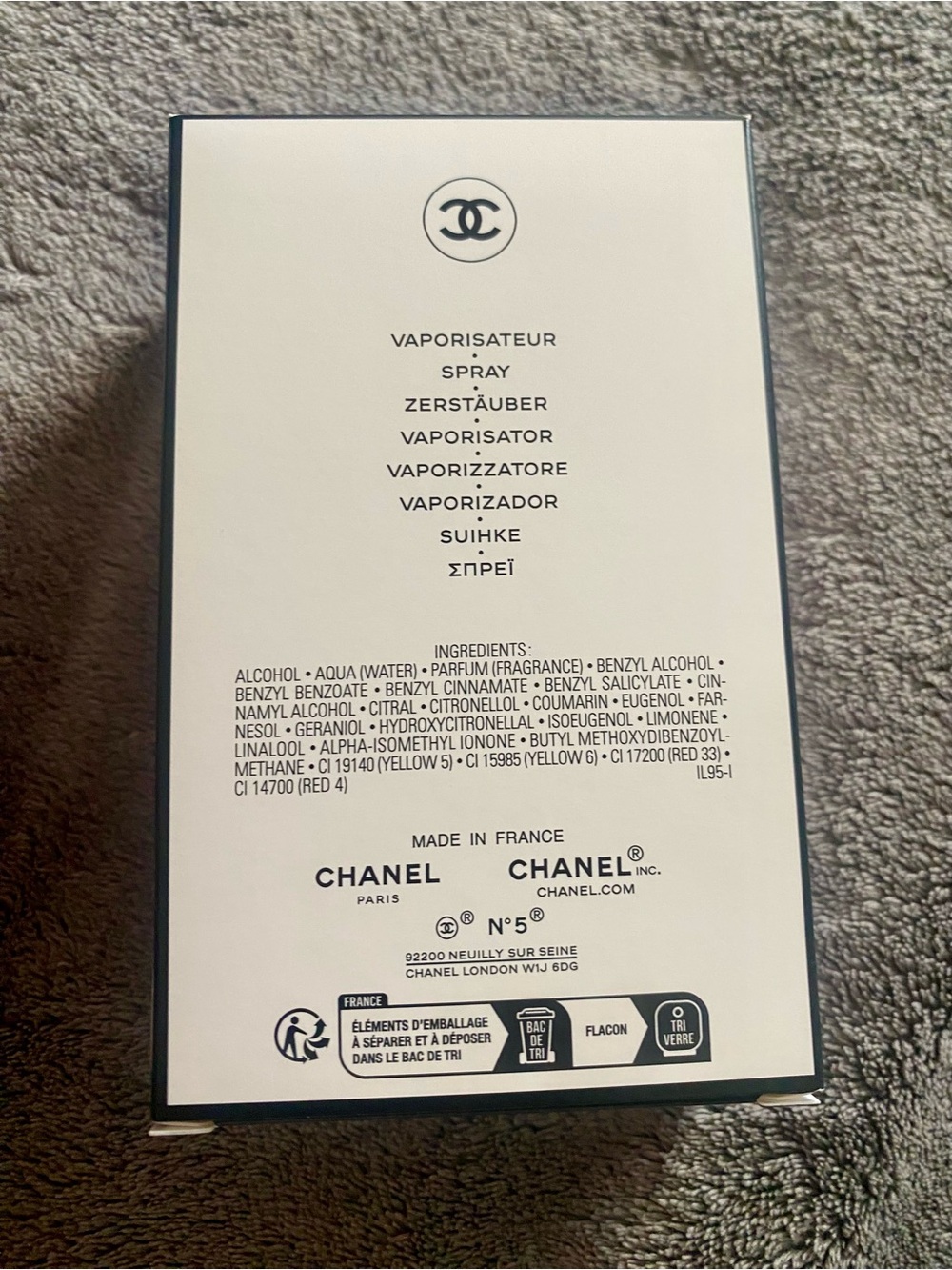 Chanel number 3.4 fl oz eau de parfum - Picture 3 of 6